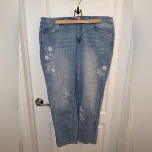 Embroidered Jeans Jordache